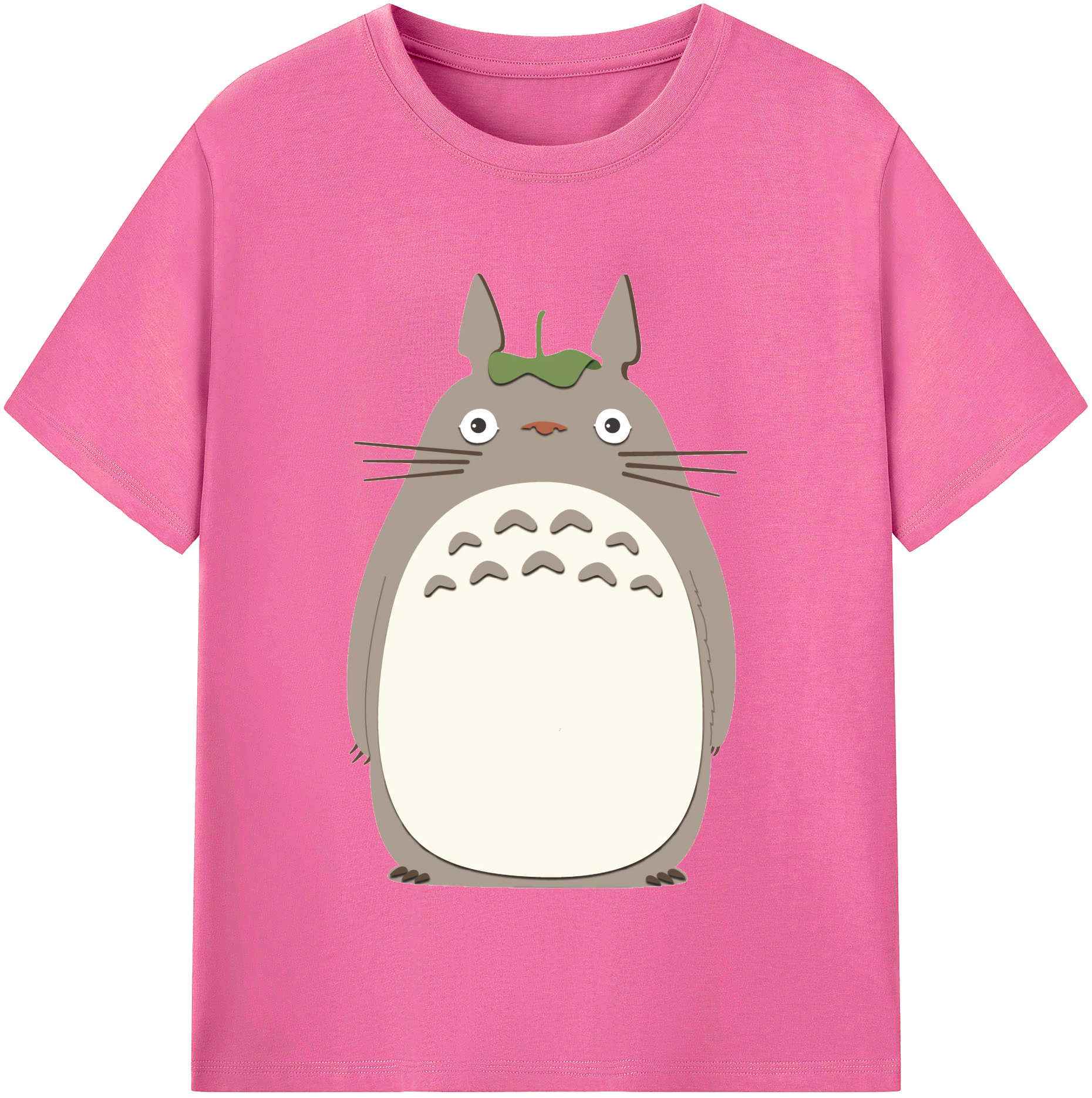 （画像用） となりのトトロ 草壁メイ 草壁サツキ My Neighbor Totoro Satsuki Kusakabe Mei Kusakabe レディースカジュアルプリントTシャツ（綿100％）